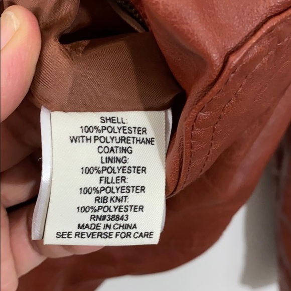 Marilyn & Me Faux Leather Jacket - Picture 11 of 12